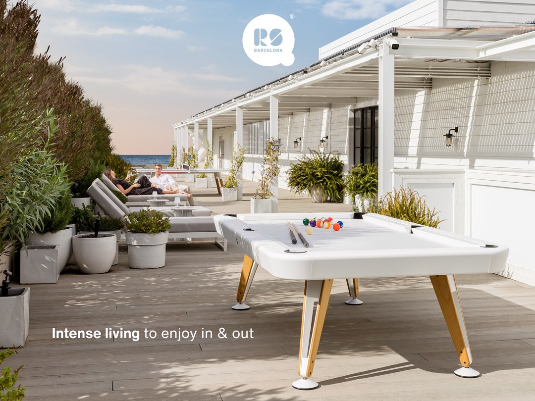 Billardtisch "Pool" - Design Diagonal American 7Fuss Outdoor von RS Barcelona