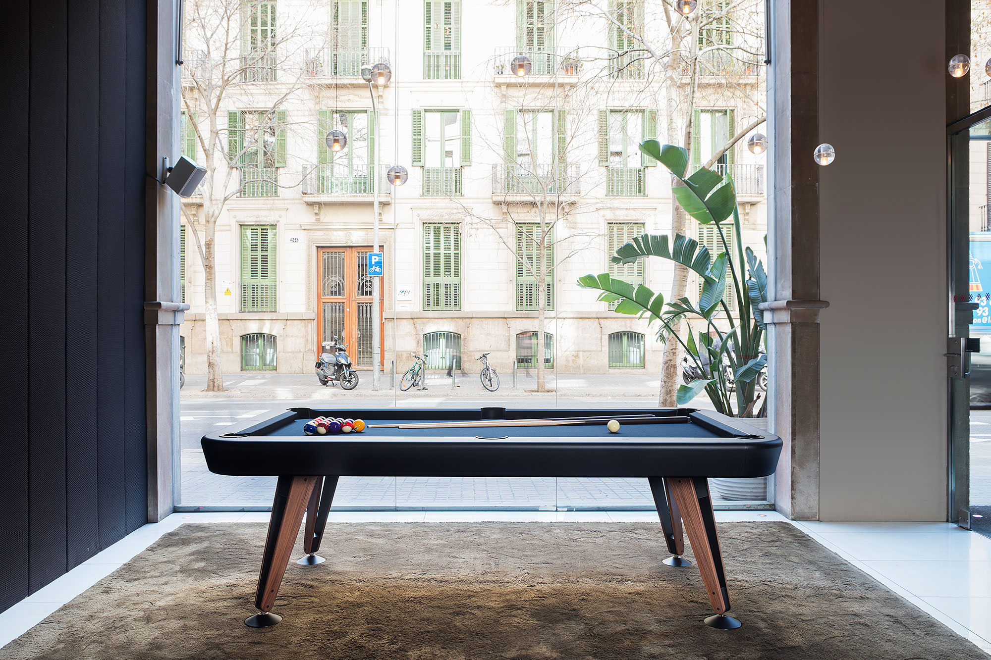 Billardtisch "Pool" - Design Diagonal American 7Fuss von RS Barcelona