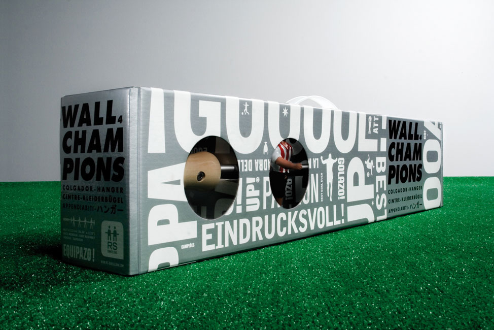 Garderobe "Fussballer*in" - Design WALL CHAMPIONS von RS Barcelona